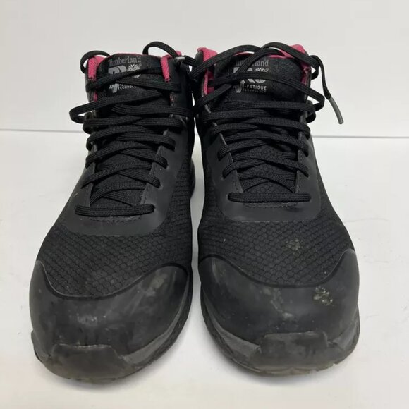 Timberland Pro Womens Drivetrain Comp Toe Work Boot Black Size 9 M - Picture 3 of 6